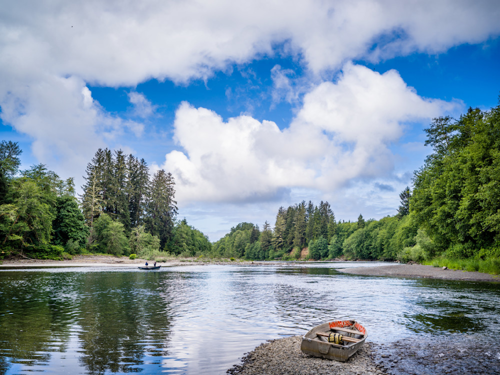 Fishing on the Hoh River