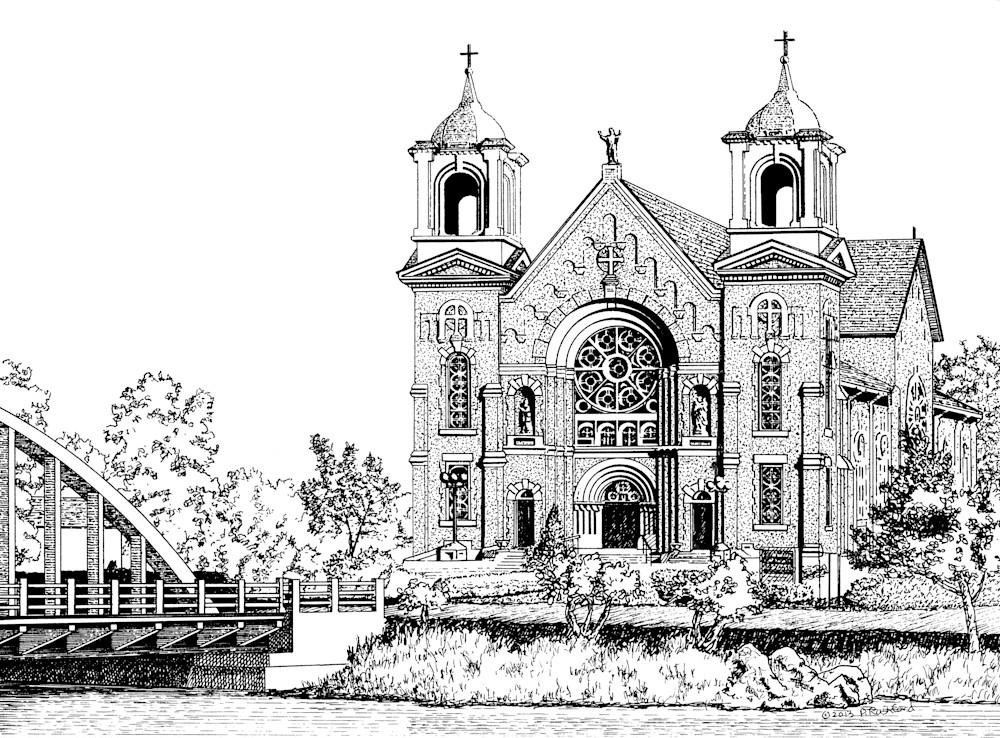 St. Joseph S Church Art | Peter Rashford Fine Art