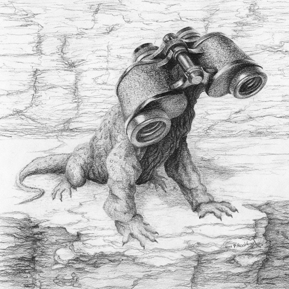 Binoculizard Art | Peter Rashford Fine Art