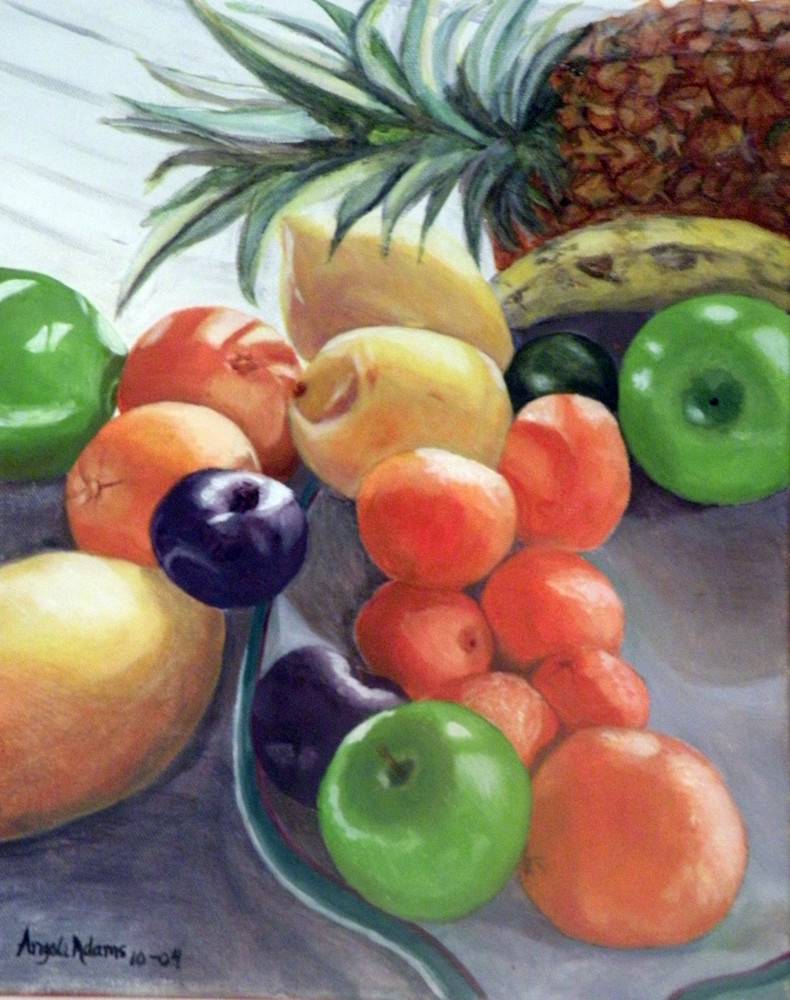 Juicy Fruit 1 Art | Art by Angela Adams