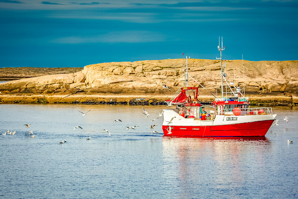 Norwegian Fishing Boat Photography Art | NKF Fine ART