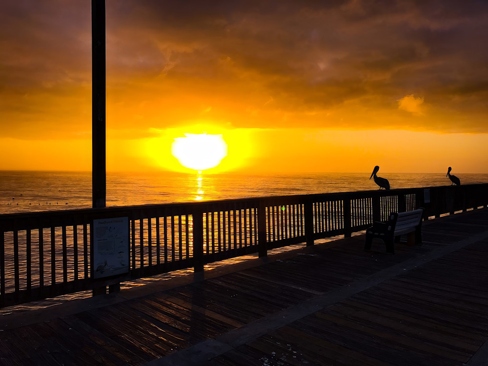 Gulf Shores Pier Sunset Photography Art | Jeremy Parker Photographer