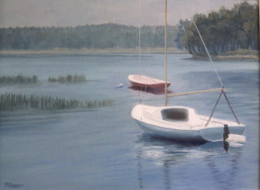Two Sailboats Art | Peter Barrett Fine Art