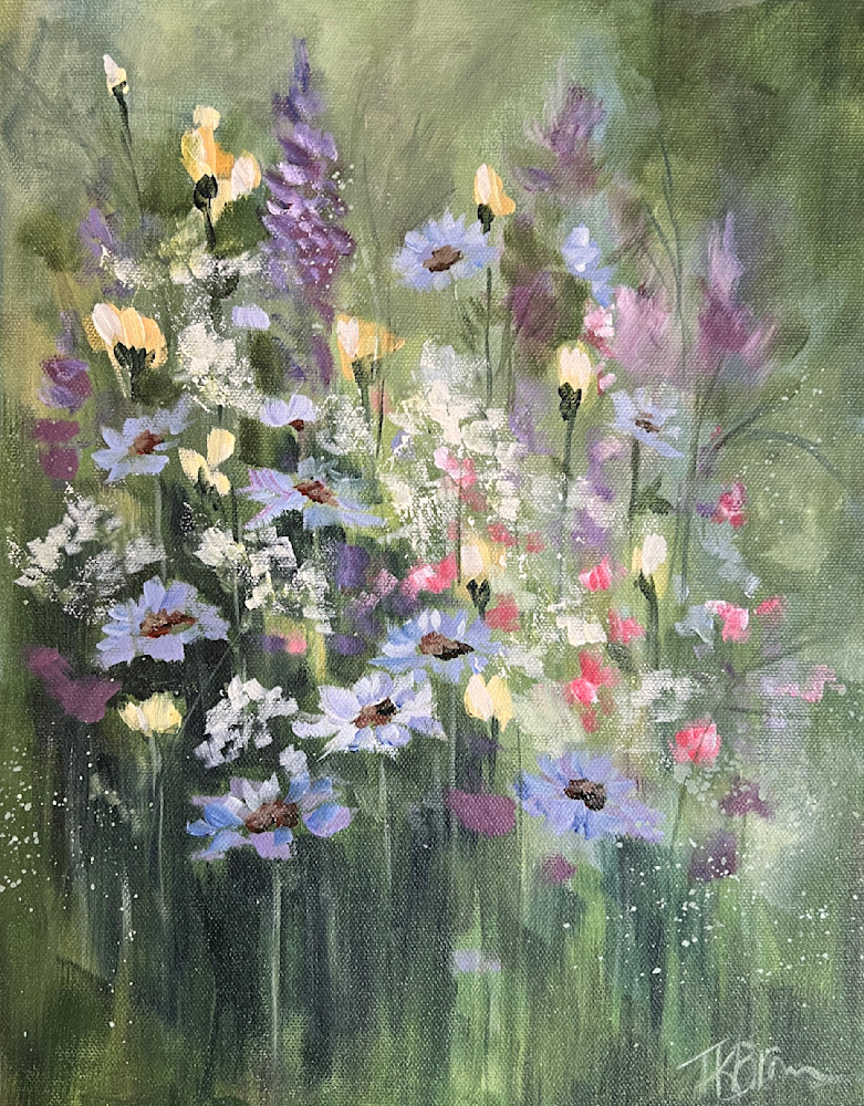 Daisy Picking Art | tkbrown