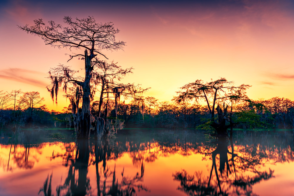 Charenton Sunset — Louisiana fine-art photography prints