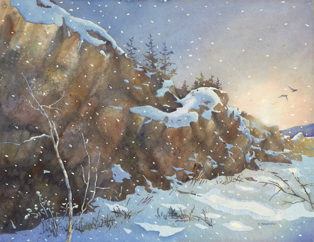 Snowscape Art | Chris Pankow Art