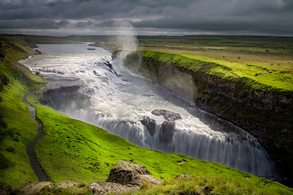 Gullfoss 1, Northern Region, Iceland Photography Art | Dave Sansom Photography