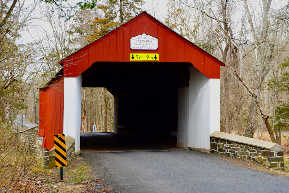 Cabin Run Covered Bridge, Bucks County, Pipersville, Pa   #5 Photography Art | Stephen Barth Photography