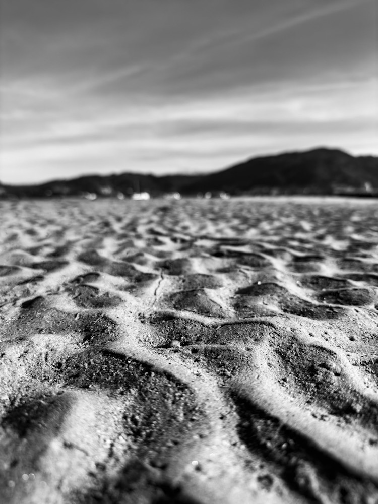 Waves in the sand - Patong Beach Thailand