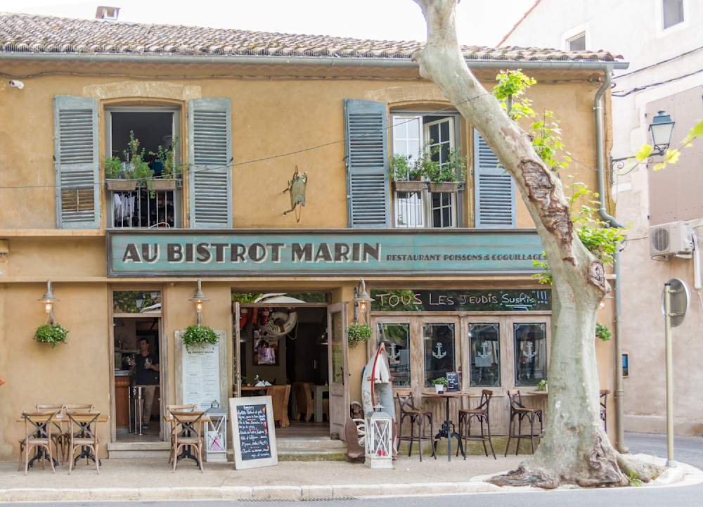 Provence Au Bistrot Marin Maussane Les Alpilles Art | Europa Photogenica     Barbara van Zanten