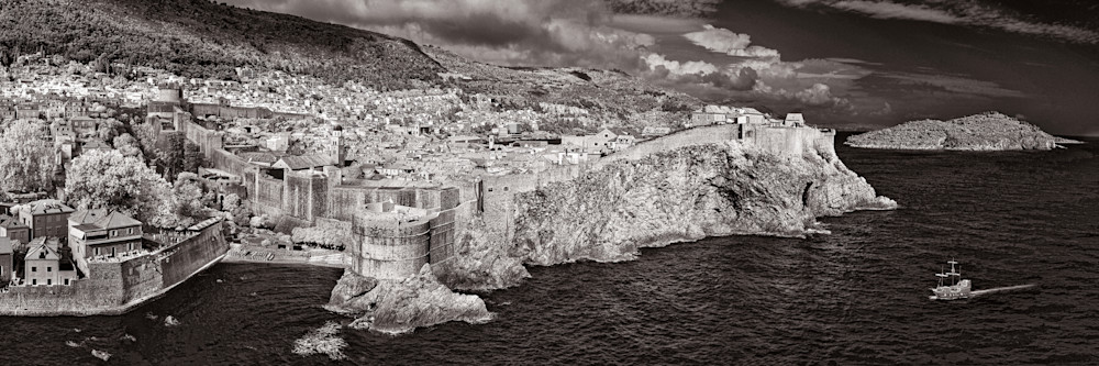 Approaching  Dubrovnik Photography Art | membymaryanne.com
