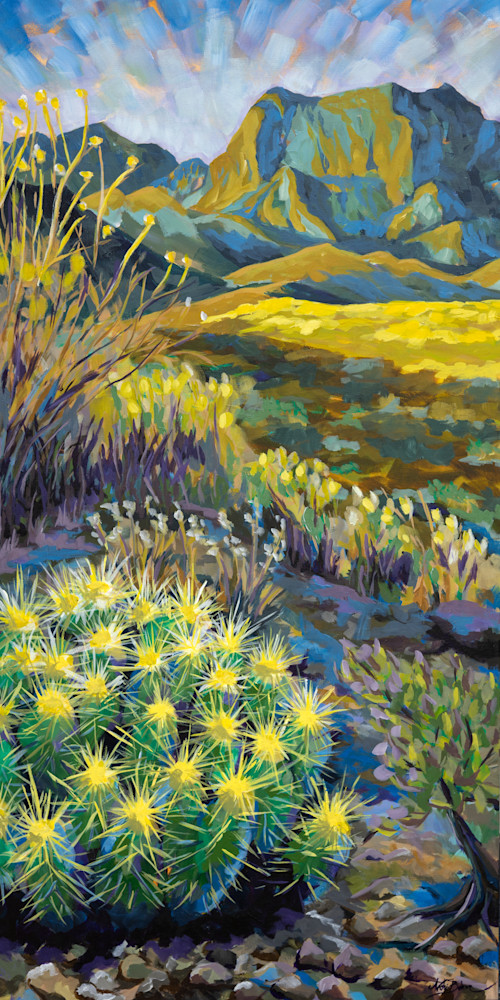 Venture | Big Bend National Park Painting | Niki Baker