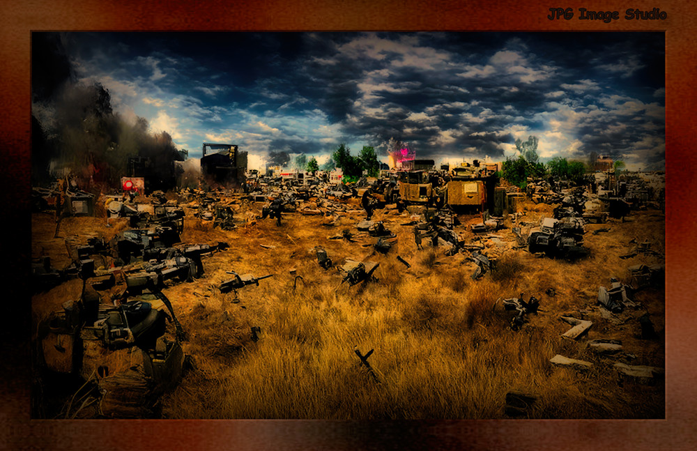 War Zone Photography Art | JPG Image Studio