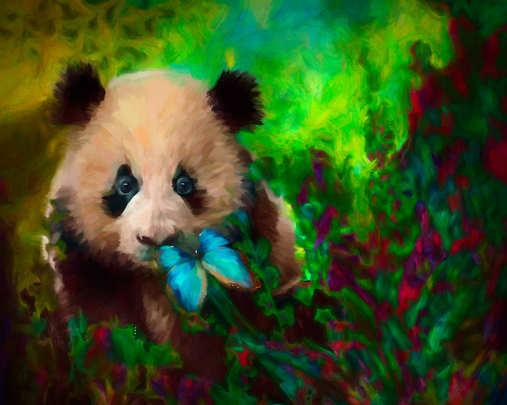 Panda Love Art | Light Pixie Studio