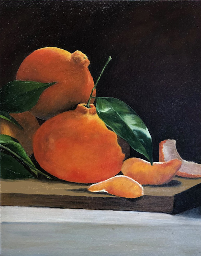 Tangerines - print