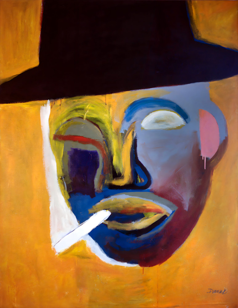 Smoker 1 Art | Darrick Hill The Paintings