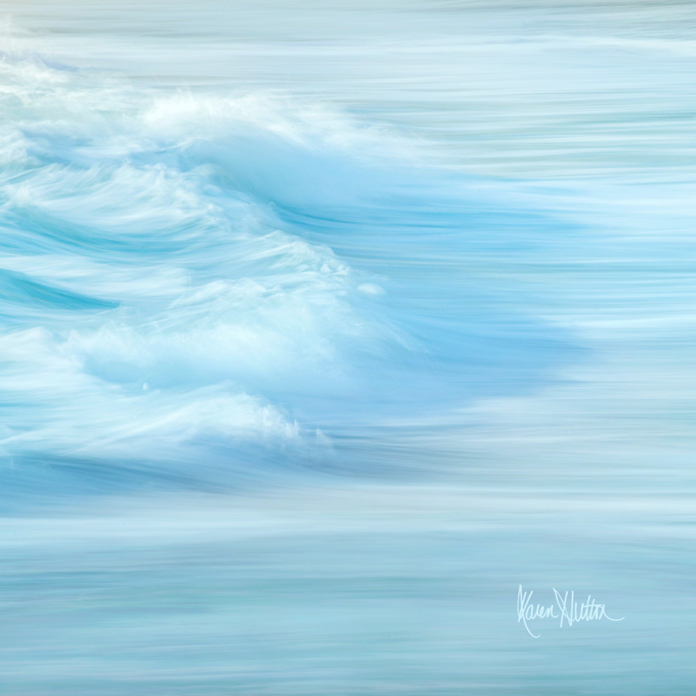 Like A Wave Throw Pillow Art | Karen Hutton Fine Art
