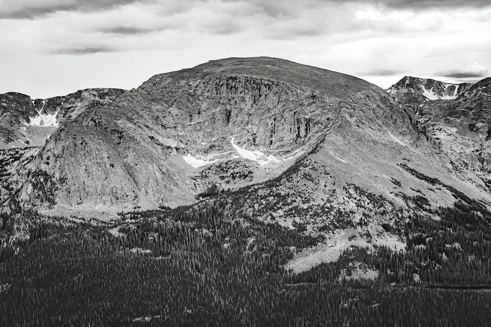 Tco   Rocky Mt. Landscape B&W (1) Art | Open Range Images
