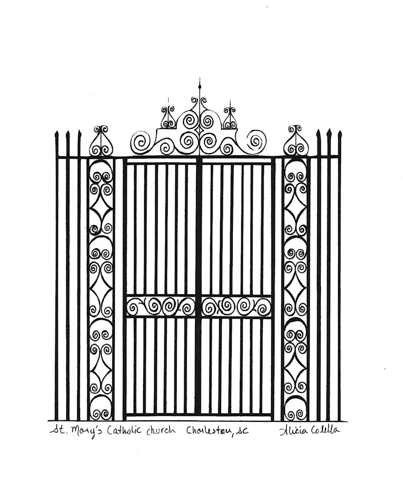 St. Mary's Gate Art | Alicia Colella Art
