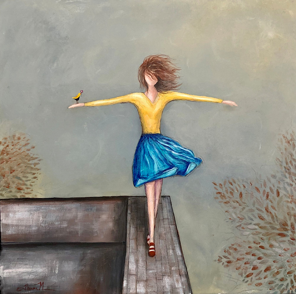 Brave With Ted  Art | Therese Misner Contemporary Art