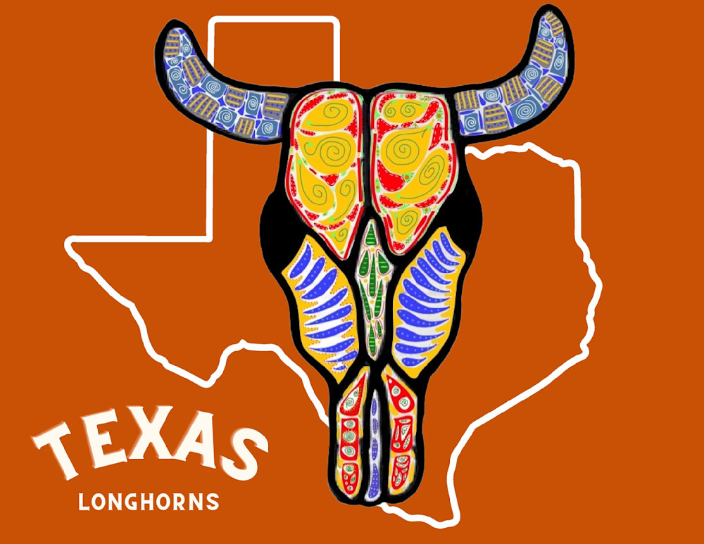 Texas Longhorns Art | jennifer Mrozek Weiss