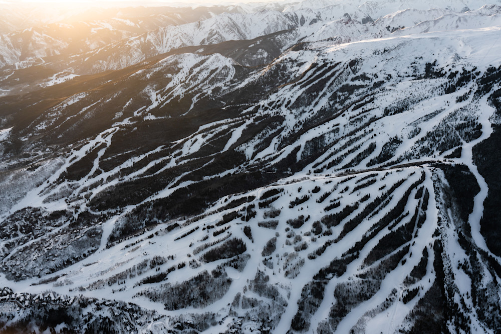 Aerial Snowmass Sunrise Photography Art | Tamara Susa Photography Aerial Snowmass Sunrise Photography Art | Tamara Susa Photography