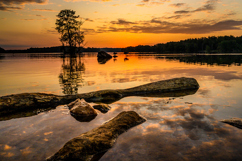 Sunset Loch Raven Photography Art | Spartana Photography