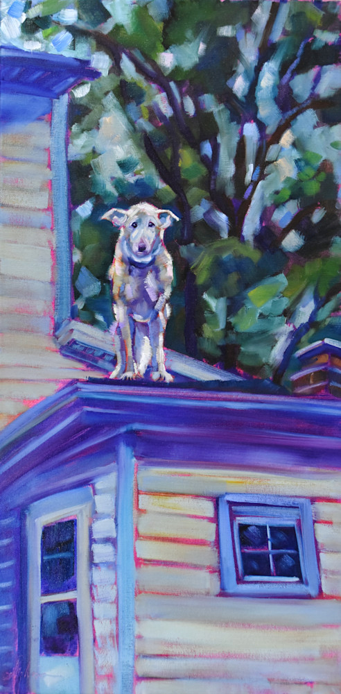Up On The Woof Art | Sylvina Rollins Artist