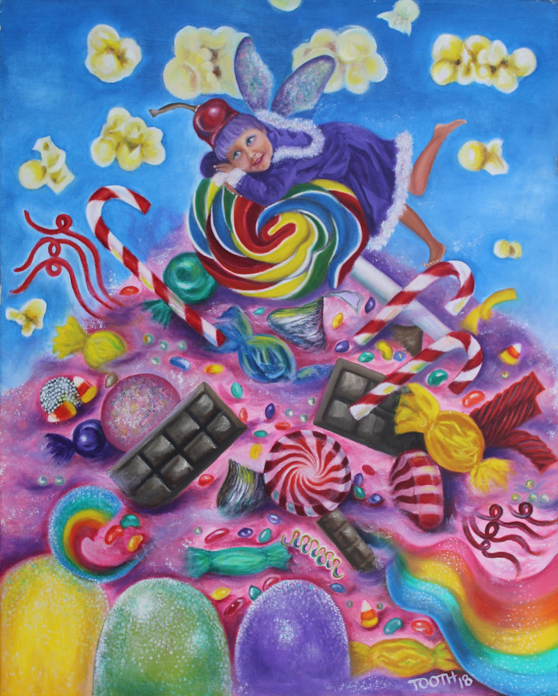 Sugar Plum Fairy Art | The Art of Wendi Tooth