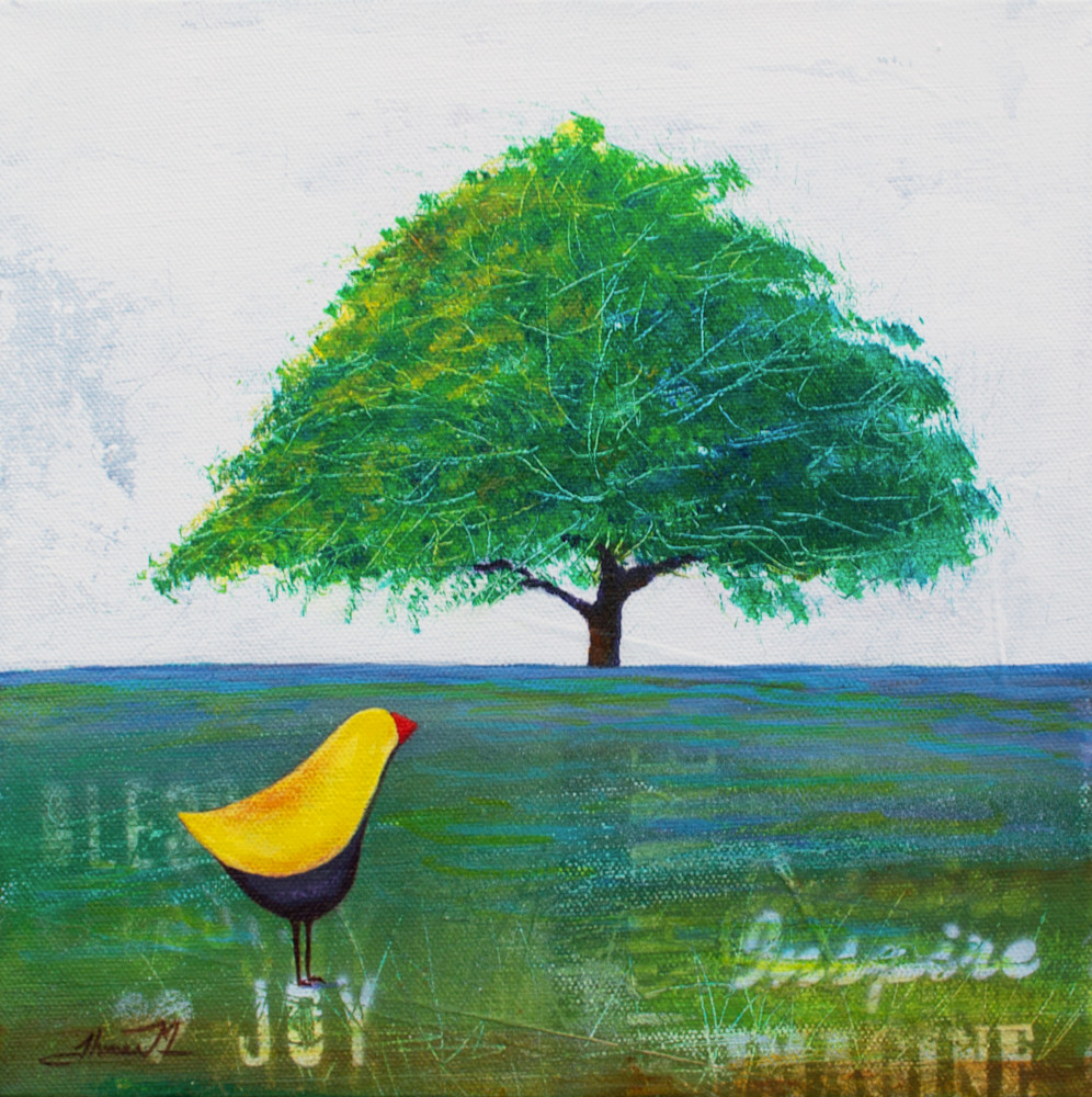 Ted's Inspiring View Art | Therese Misner Contemporary Art