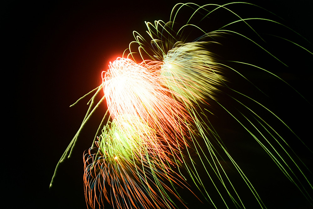 Fireworks Over Candlestick Park 2 Photography Art | David Louis Klein