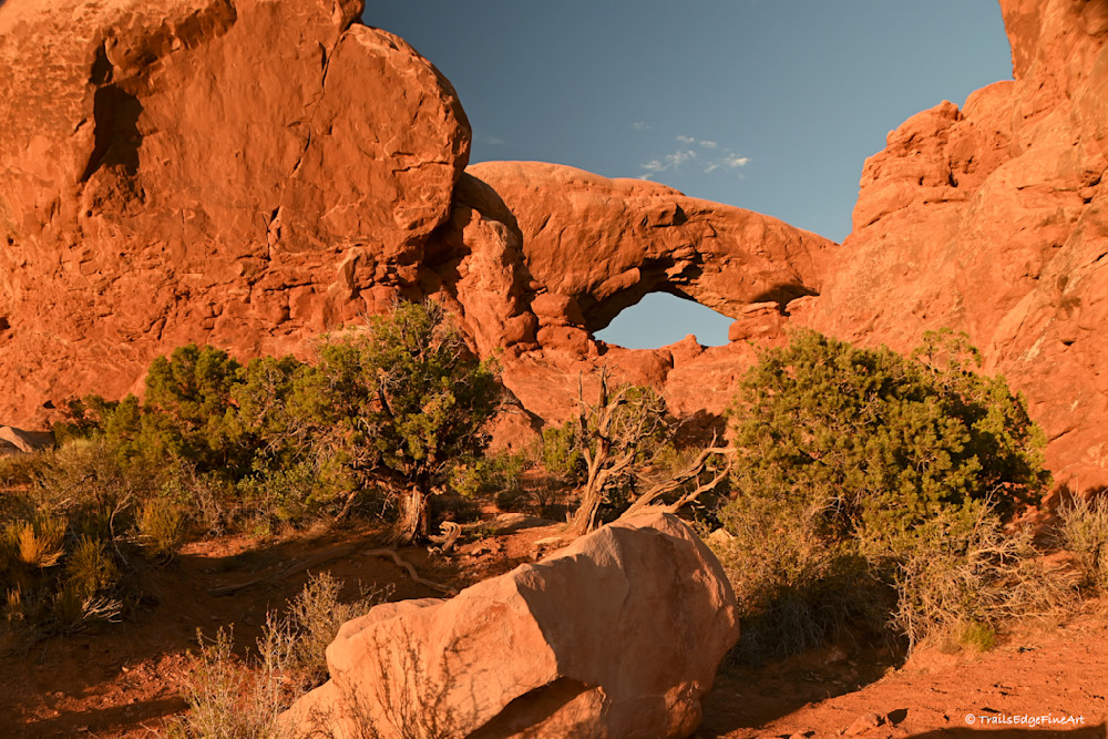 Arches National Park Window Art | Trails Edge Fine Art