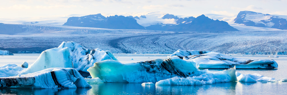 Vatnajökull Glacier Vistas Panorama