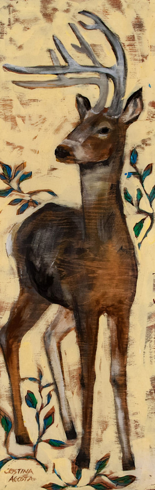 Standing Deer (left facing)