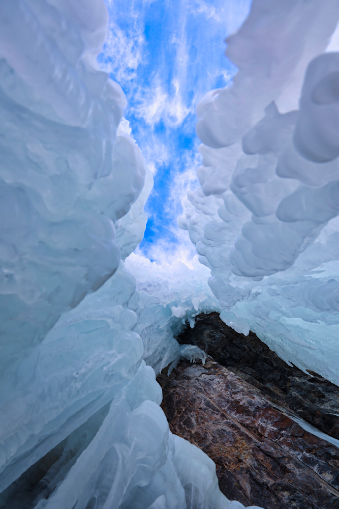 Frozen Fissure Photography Art | Roger Duncan Fine Art Photography