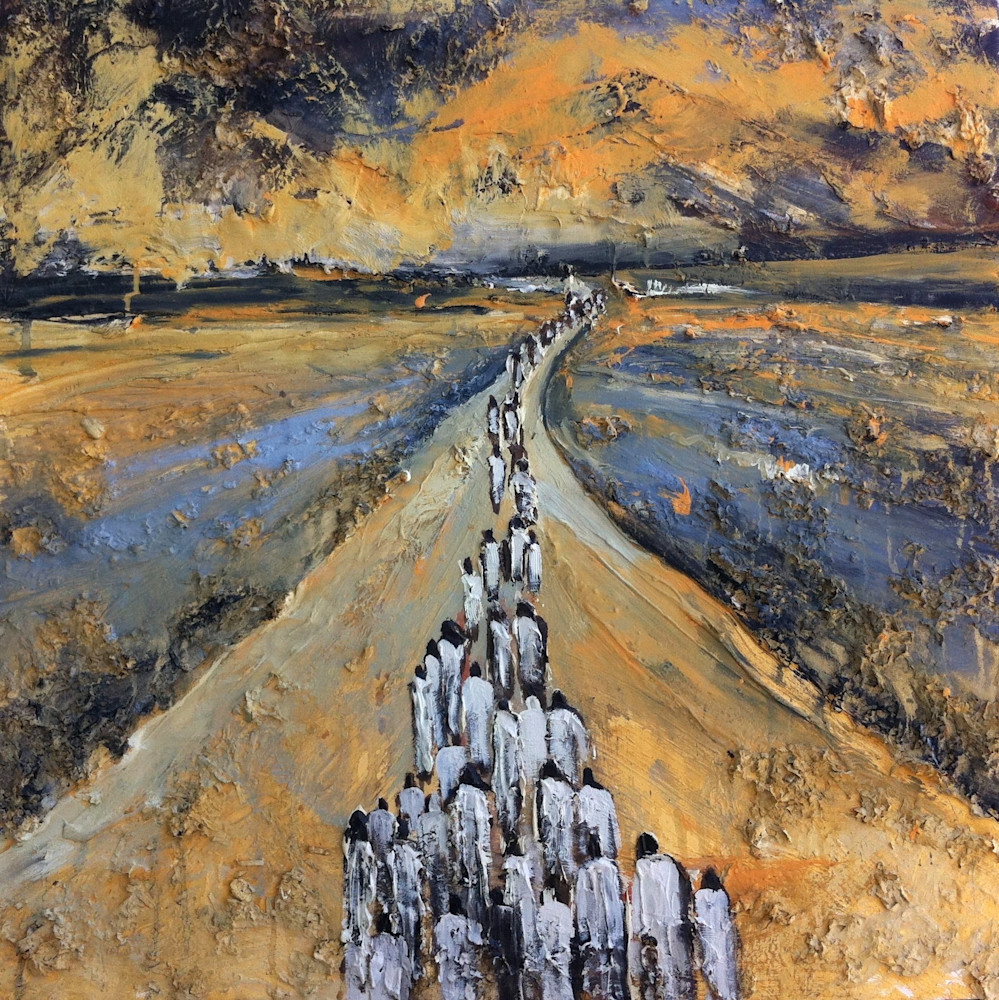 Exodus In The Desert Art | Maria Lago Studio 502