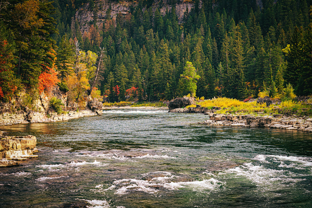 Snake River Fall Colors Photography Art | Lift Your Eyes Photography