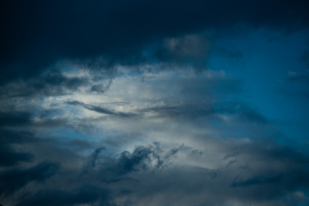 Moody Blue Clouds