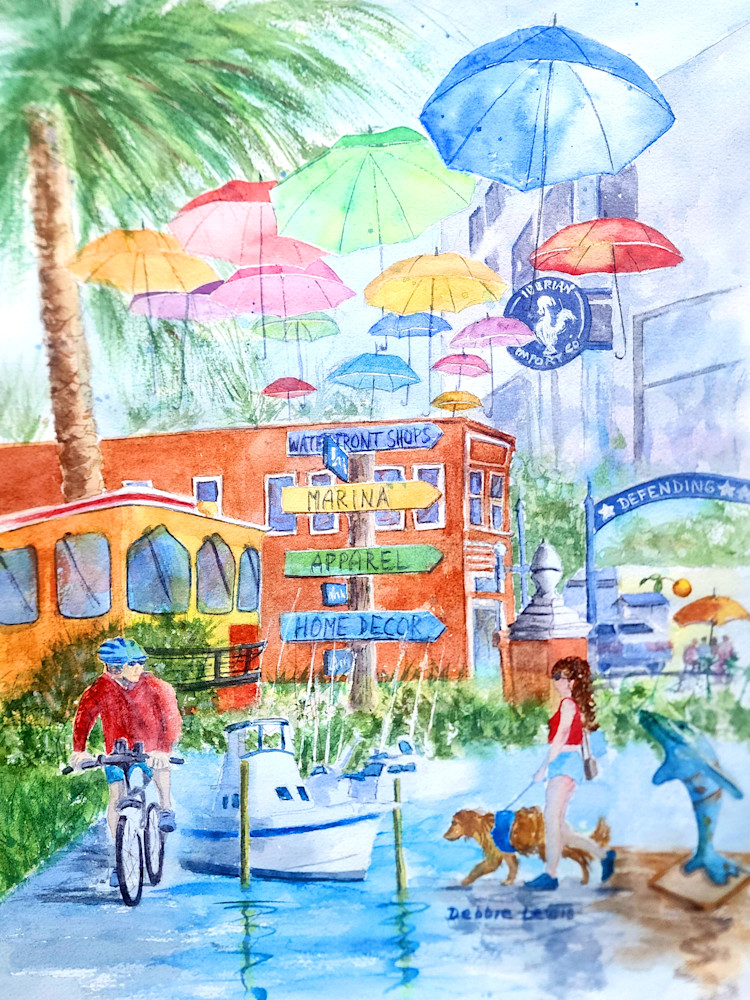 Quintessential Dunedin Art | Debbie Lewis Watercolors