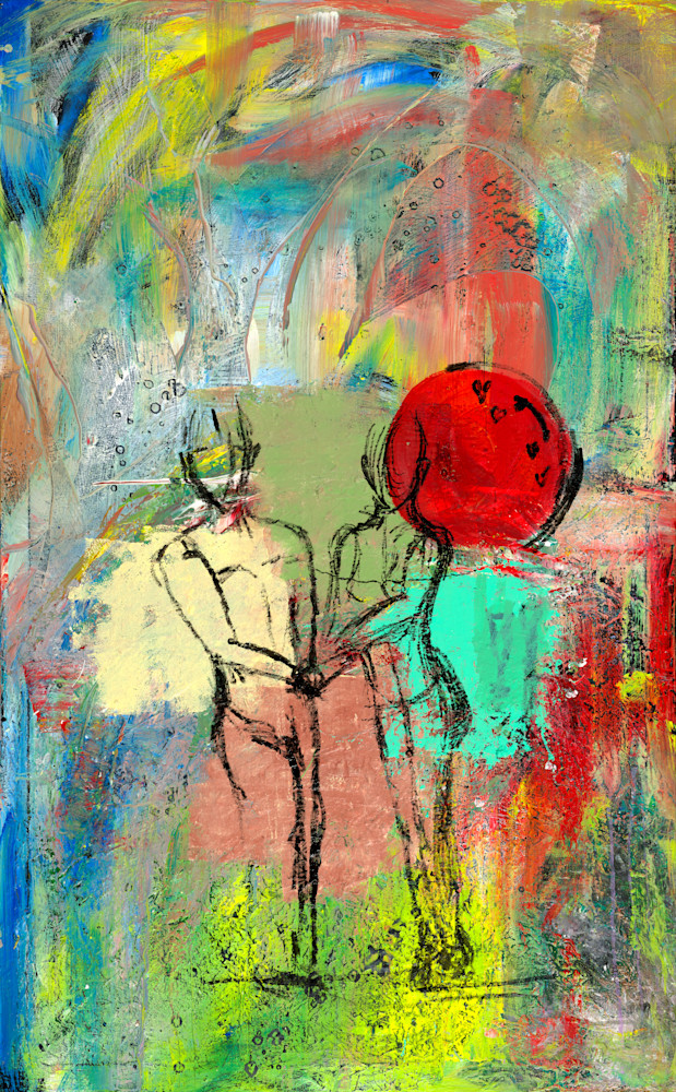 The Circle Of Love | Abstract Art | JD Shultz Art