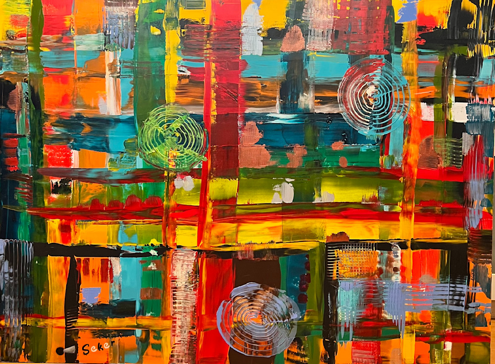 Mars In The Burnt City Art | Claxon du Soleil