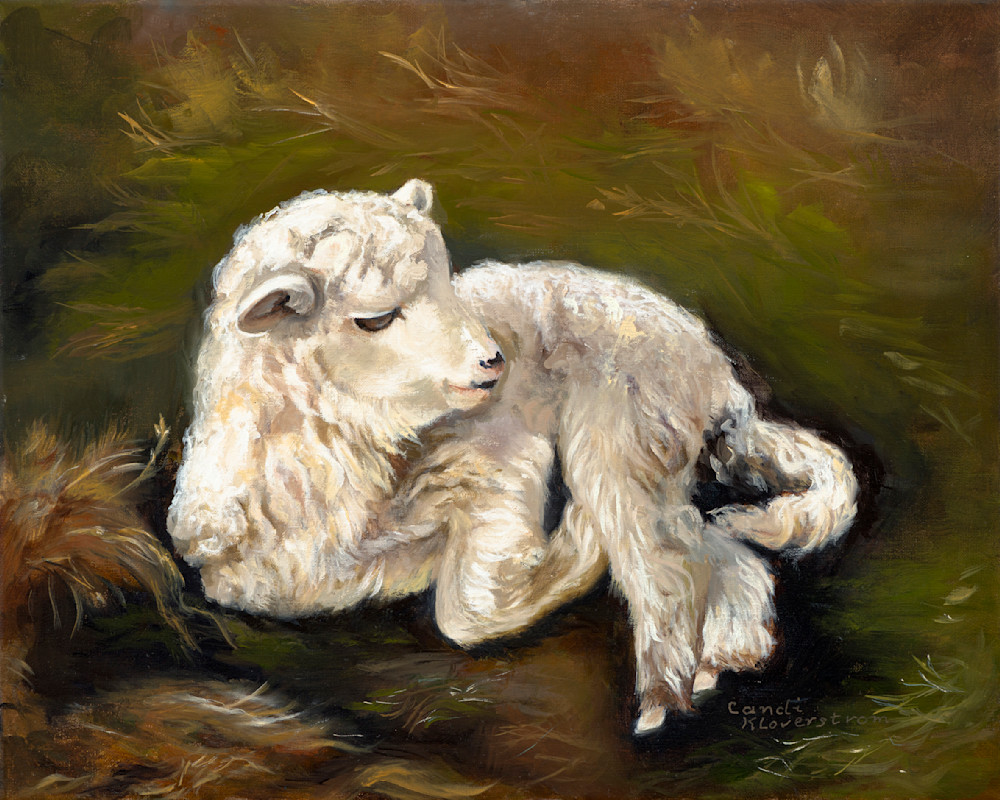 The Lamb Of God Art | Art By Candi K