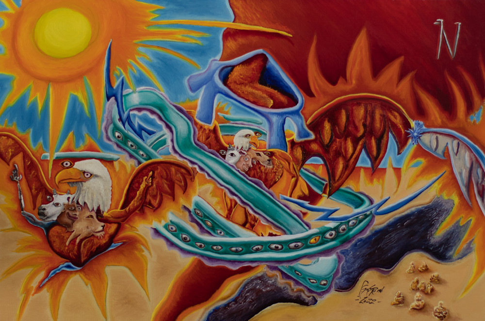 Ezekial 1 Art | Scott Galbraith Creative Studio