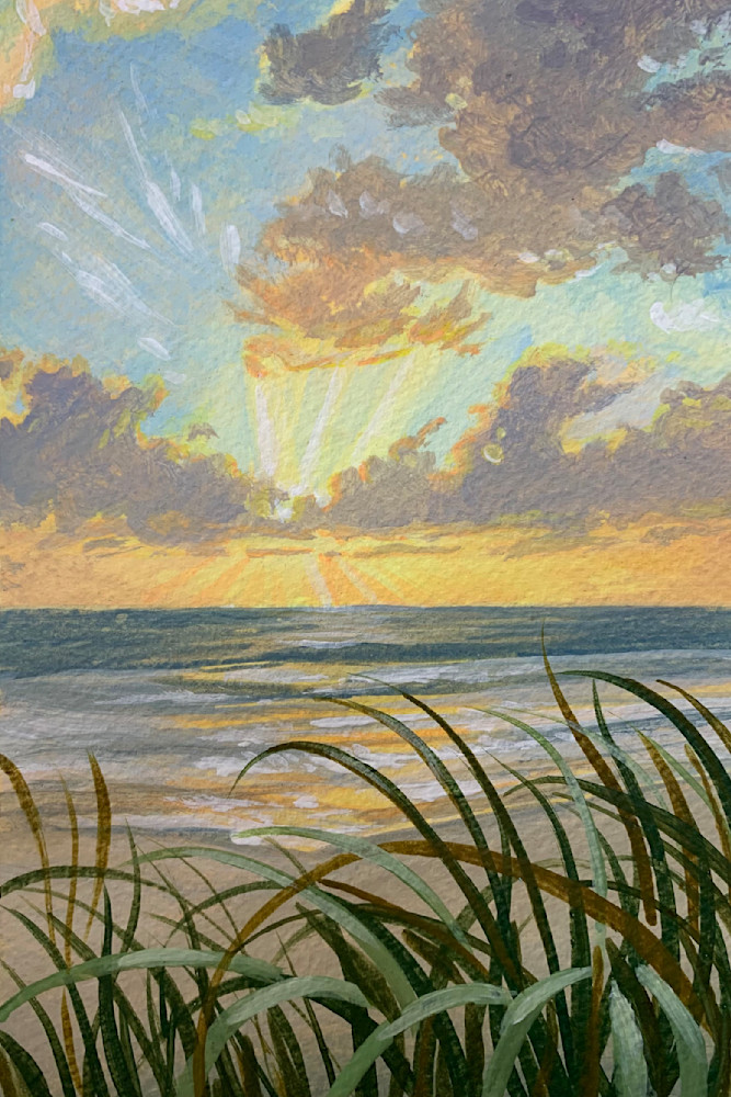 Ocean View Journal Page 18 Art | leahroseart