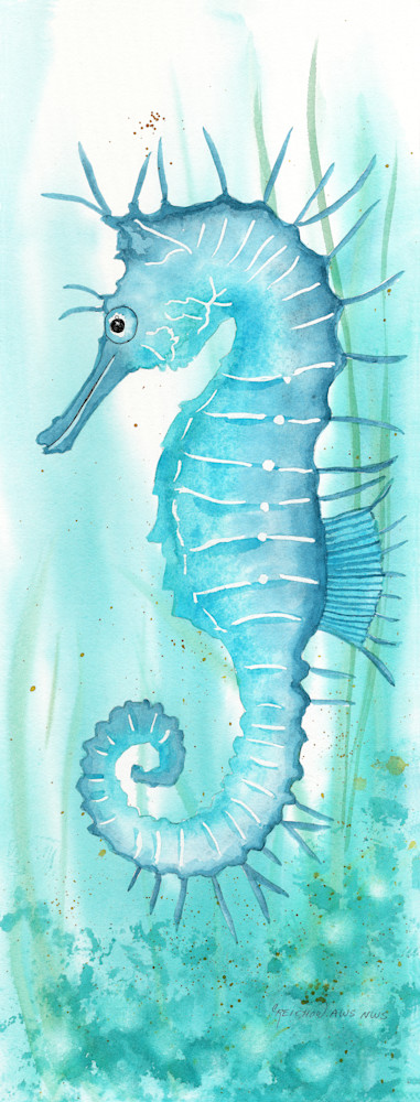 Seahorse Ii Art | Christine Reichow Inc.