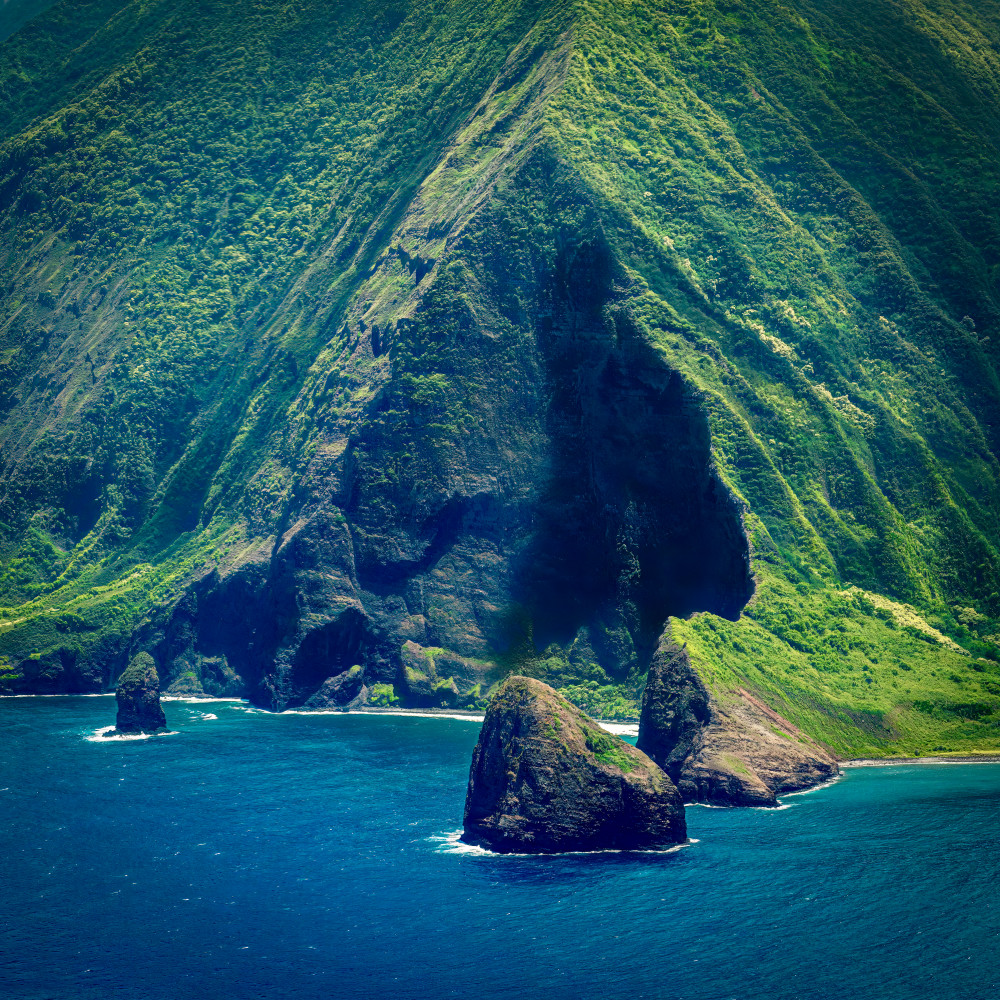 Magnificent Molokai Sea Cliffs Iv Photography Art | Soaring Whales Photography LLC