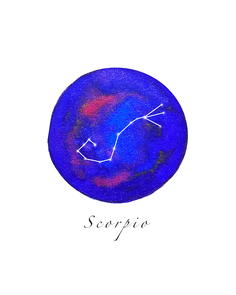 Celestial Series - Star sign Scorpio