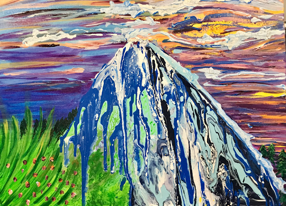 Mt. Rainier Art | Alena Dawn Art & Design