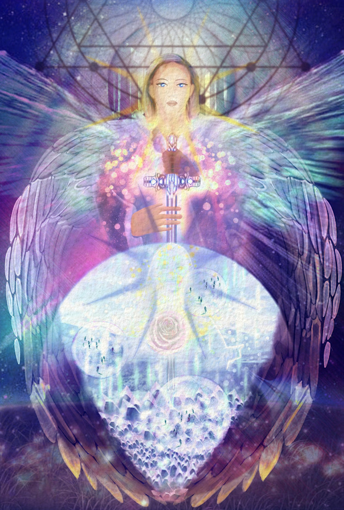 Arch Angel Michael Protection Art | Live with Love, Inc.