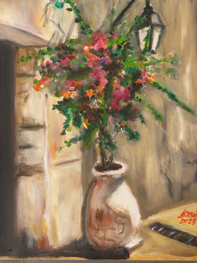 Pot And Flowers #2 Art | limeinorton
